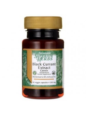 Black Currant Extract 200 mg. 30 capsules